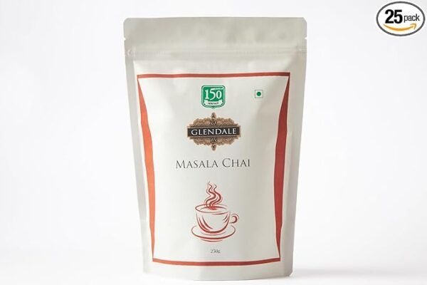 Glendale Tea - Masala Tea - 100% Indian Spicy Flavour & Natural Masala Chai - Powdered Leaves - Rich In flavours - Image 5
