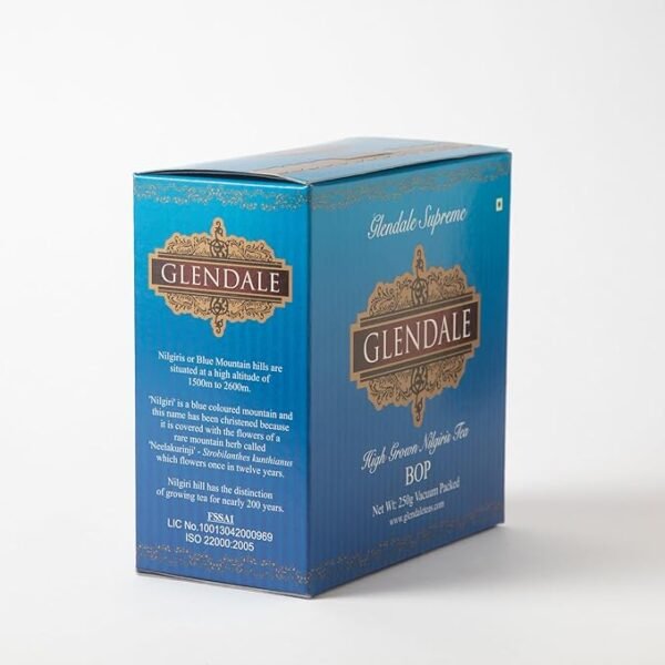 GLENDALE Supreme BOP Tea | 250 g | Pack of 1 | Total 250 g | High Grown Nilgiri Tea - Image 5
