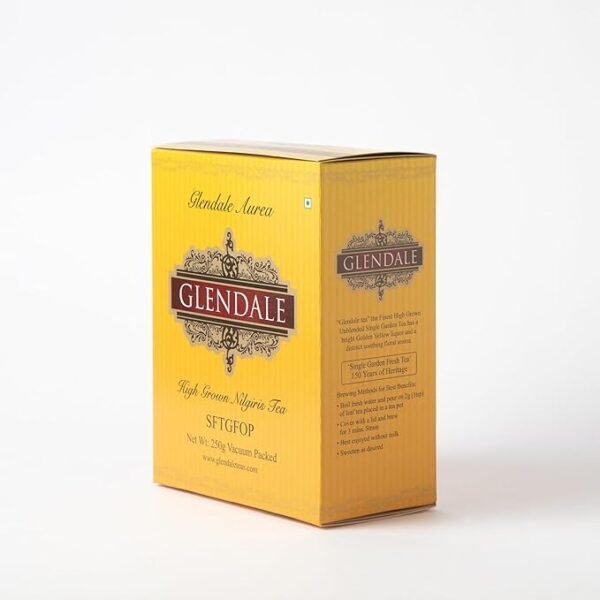Glendale High Grown Nilgiris Tea - Fresh Nilgiris Tea SFTGFOP- Loose Leaf Nilgiris Tea - Single Garden Nilgiris Tea Loose Leaves - Premium Nilgiris Tea - 250g - Image 3