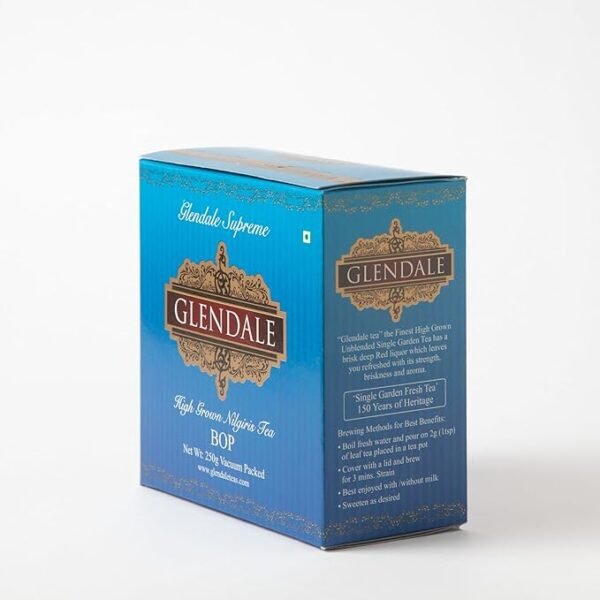 GLENDALE Supreme BOP Tea | 250 g | Pack of 1 | Total 250 g | High Grown Nilgiri Tea - Image 3