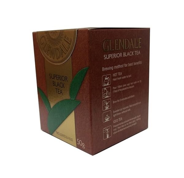 GLENDALE Superior Black Tea | 50 g | Pack of 1 | Total 50 g | High Grown Single Garden Nilgiri Tea - Image 3