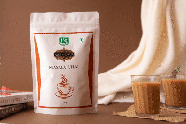 Glendale Tea - Masala Tea - 100% Indian Spicy Flavour & Natural Masala Chai - Powdered Leaves - Rich In flavours