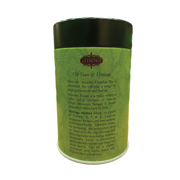 Glendale Moringa Tea Tin 100g (Pack of 1) 150 Years Heritage - Image 3