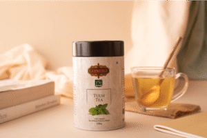 Glendale Tulsi Tea Tin 100g (Pack of 1) 150 Years Heritage