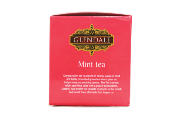 GLENDALE Mint Tea | 25 Enveloped Tea Bags | Pack of 1 | Total 25 Dip Tea Bags - Image 3