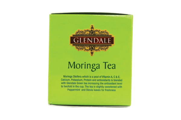 GLENDALE Moringa Tea | 25 Enveloped Tea Bags | Pack of 1 | Total 25 Dip Tea Bags - Image 3