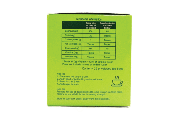GLENDALE Moringa Tea | 25 Enveloped Tea Bags | Pack of 1 | Total 25 Dip Tea Bags - Image 5