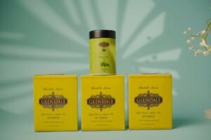 GLENDALE COMBO |  Fresh Nilgiris Tea SFTGFOP- Loose Leaf Nilgiris Tea (Pack of 3) | Moringa Tea Tin 100g (Pack of 1) 150 Years Heritage